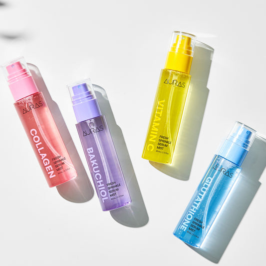 [AURAS] Collagen Booster Ampoule Mist | Effervescent Formula with 10,000ppm Pure Collagen