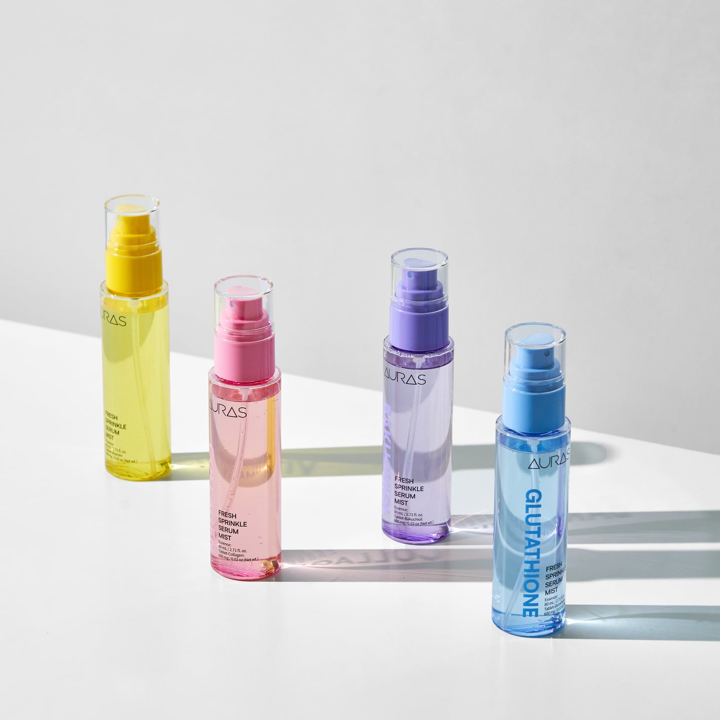 [AURAS] Bakuchiol Booster Ampoule Mist | Effervescent Formula with 10,000ppm Plant Retinol Boost for Pore Care & Firming